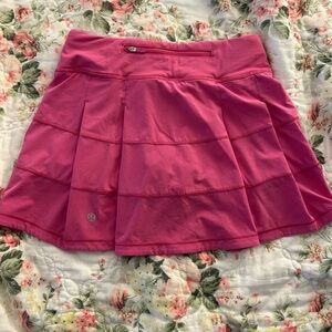 Pink Lululemon Skirt Size 2